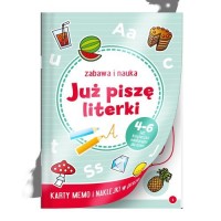 Książeczka edukacyjna Edu Już piszę - okładka książki