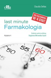 Last minute. Farmakologia - okładka książki