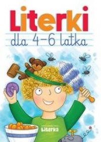 Literki dla 4-6 latka - okładka książki