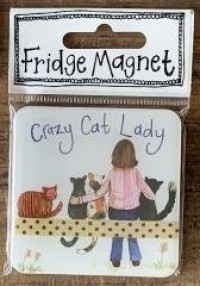 Magnes FM219 Crazy Cat Lady Kociara - zdjęcie produktu