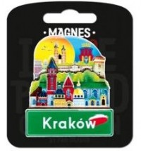 Magnes I love Poland Kraków - zdjęcie produktu