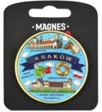 Magnes I love Poland Kraków - zdjęcie produktu