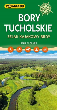 Mapa - Bory Tucholskie 1:75 000 - okładka książki