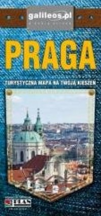 Mapa kieszonkowa - Praga - okładka książki