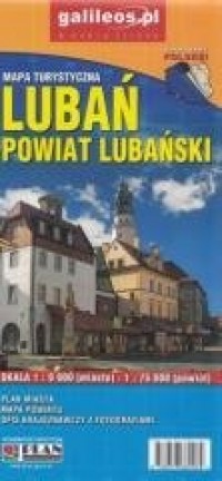 Mapa turystyczna - Lubań/Powiat - okładka książki