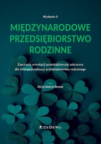 Międzynarodowe przedsiębiorstwo - okładka książki