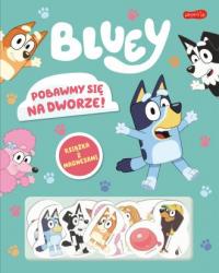 Pobawmy się na dworze! Bluey. Książka - okładka książki