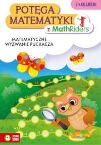 Potęga matematyki z MathRiders - okładka książki