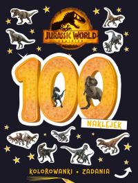 100 naklejek. Jurassic World Dominion - okładka książki