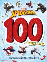 100 naklejek. Marvel Spider-Man - okładka książki