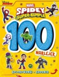 100 naklejek. Marvel Spidey i Super-kumple - okładka książki