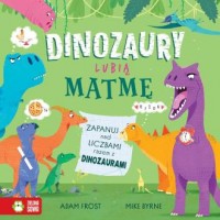 Dinozaury lubią matmę - okładka książki