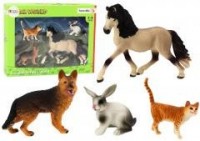 Figurki zwierząt domowych 4szt - zdjęcie zabawki, gry