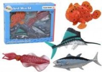 Figurki zwierzęta morskie 4szt - zdjęcie zabawki, gry