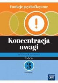 Funkcje psychofizyczne. Koncentracja - okładka książki