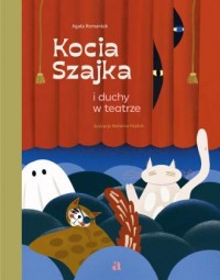 Kocia Szajka i duchy w teatrze - okładka książki