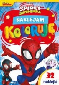 Naklejam i koloruję. Marvel Spidey - okładka książki