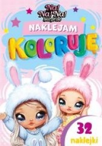 Naklejam i koloruję. Na! Na! Na! - okładka książki