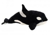 Pluszowa orka 40cm czarny - zdjęcie zabawki, gry