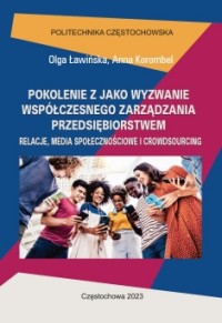 Pokolenie Z jako wyzwanie współczesnego - okładka książki