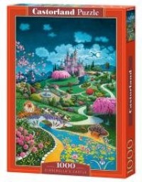 Puzzle 1000 Cinderella s Castle - zdjęcie zabawki, gry