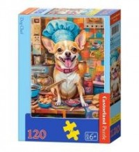 Puzzle 120 Dog Chef CASTOR - zdjęcie zabawki, gry