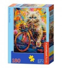 Puzzle 180 Kitten s Floral Ride - zdjęcie zabawki, gry