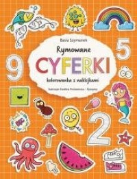 Rymowane cyferki. Kolorowanka z - okładka książki