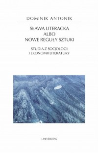 Sława literacka albo nowe reguły - okładka książki