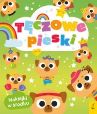 Tęczowe zwierzaki. Tęczowe pieski - okładka książki