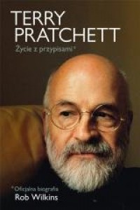 Terry Pratchett: Życie z przypisami - okładka książki