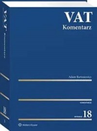 VAT Komentarz - okładka książki