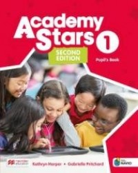 Academy Stars 2nd ed 1 PB with - okładka podręcznika