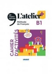 Atelier plus B1 ćwiczenia + online - okładka podręcznika