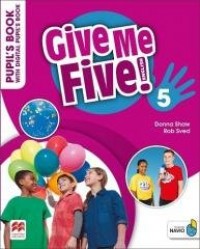 Give Me Five! 5 Pupil s Book+ kod - okładka podręcznika