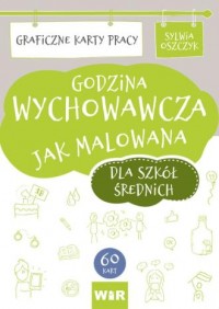 Godzina wychowawcza jak malowana - okładka podręcznika