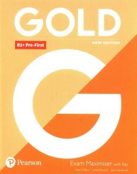 Gold B1+ Pre-First Exam Maximiser - okładka podręcznika