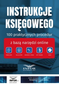 Instrukcje Księgowego. 100 praktycznych - okładka książki