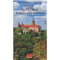 Książ Zamek i tarasy wersja NIEMIECKA - okładka książki