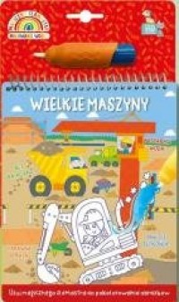 Malowanka z flamastrem wodnym - - okładka książki