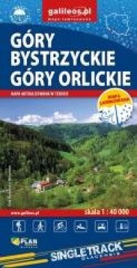 Mapa - Góry Bystrzyckie i Góry - okładka książki