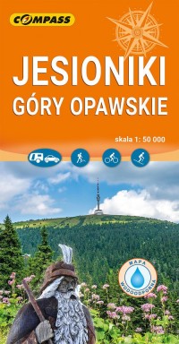 Mapa - Jesioniki, Góry Opawskie - okładka książki