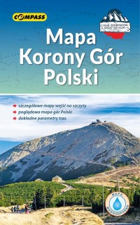 Mapa - Korona Gór Polski - okładka książki