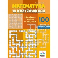 Matematyka w krzyżówkach... zakres - okładka książki