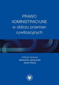 Prawo administracyjne w obliczu - okładka książki