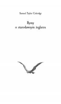 Rymy o starodawnym żeglarzu - okładka książki