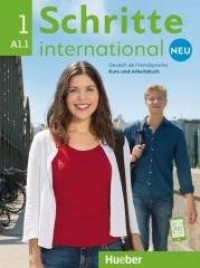 Schritte international Neu 1 KB+AB+online - okładka podręcznika