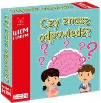 Wiem i Umiem. Czy znasz odpowiedź? - zdjęcie zabawki, gry