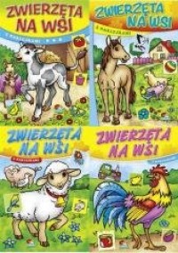 (084) Zwierzęta na wsi MIX - okładka książki