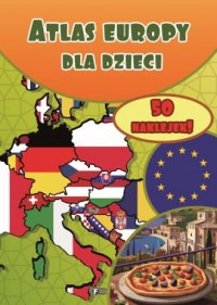 Atlas Europy dla dzieci - okładka książki